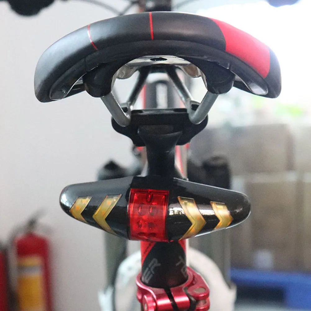 Bike Rear Lamp Smart Bike Wireless Remote Turn Signal Lights Bicycle LED Taillight Easily Installation Personal Bicycle Parts