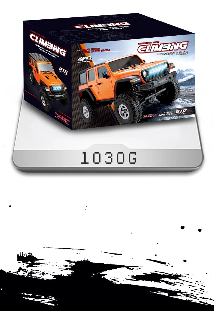 1:18 RC Car C8801 RC Model Simulation Jeep 2.4G Full Scale Off-Road Crawler Climbing Remote Control Car Toy Gift For Boys