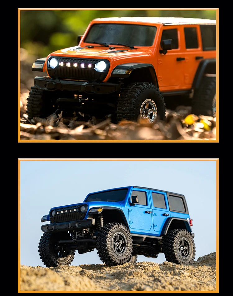 1:18 RC Car C8801 RC Model Simulation Jeep 2.4G Full Scale Off-Road Crawler Climbing Remote Control Car Toy Gift For Boys