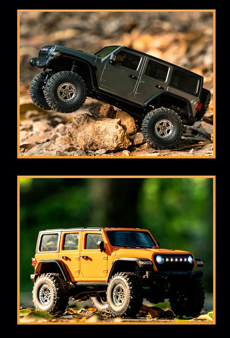 1:18 RC Car C8801 RC Model Simulation Jeep 2.4G Full Scale Off-Road Crawler Climbing Remote Control Car Toy Gift For Boys