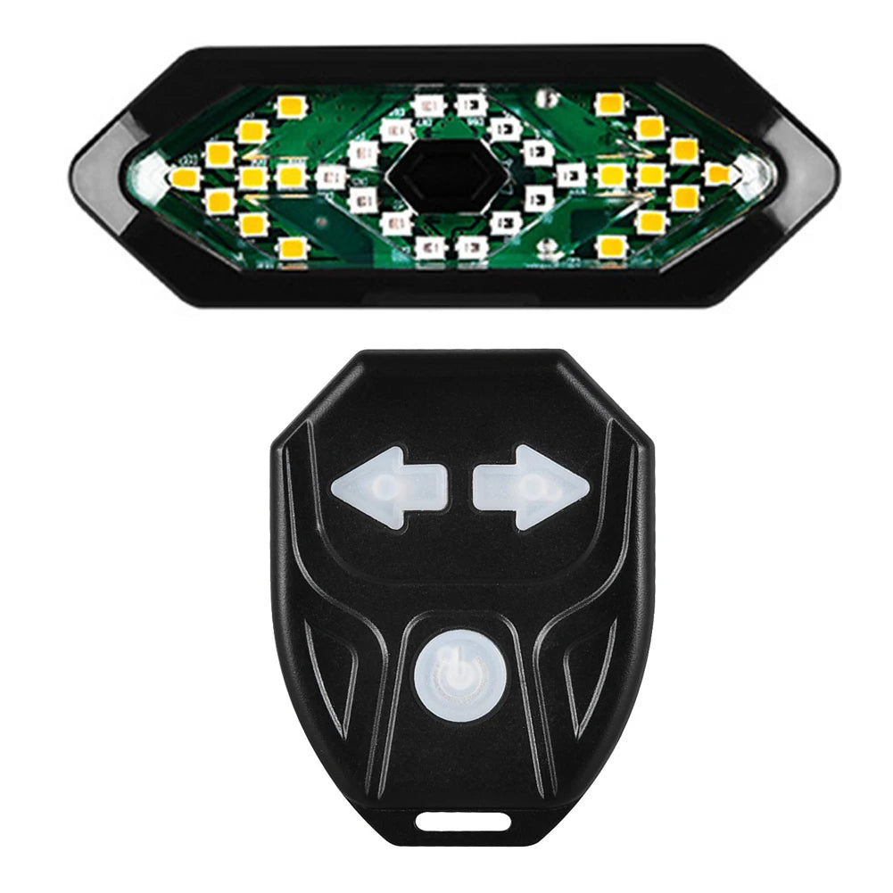 Bike Rear Lamp Smart Bike Wireless Remote Turn Signal Lights Bicycle LED Taillight Easily Installation Personal Bicycle Parts