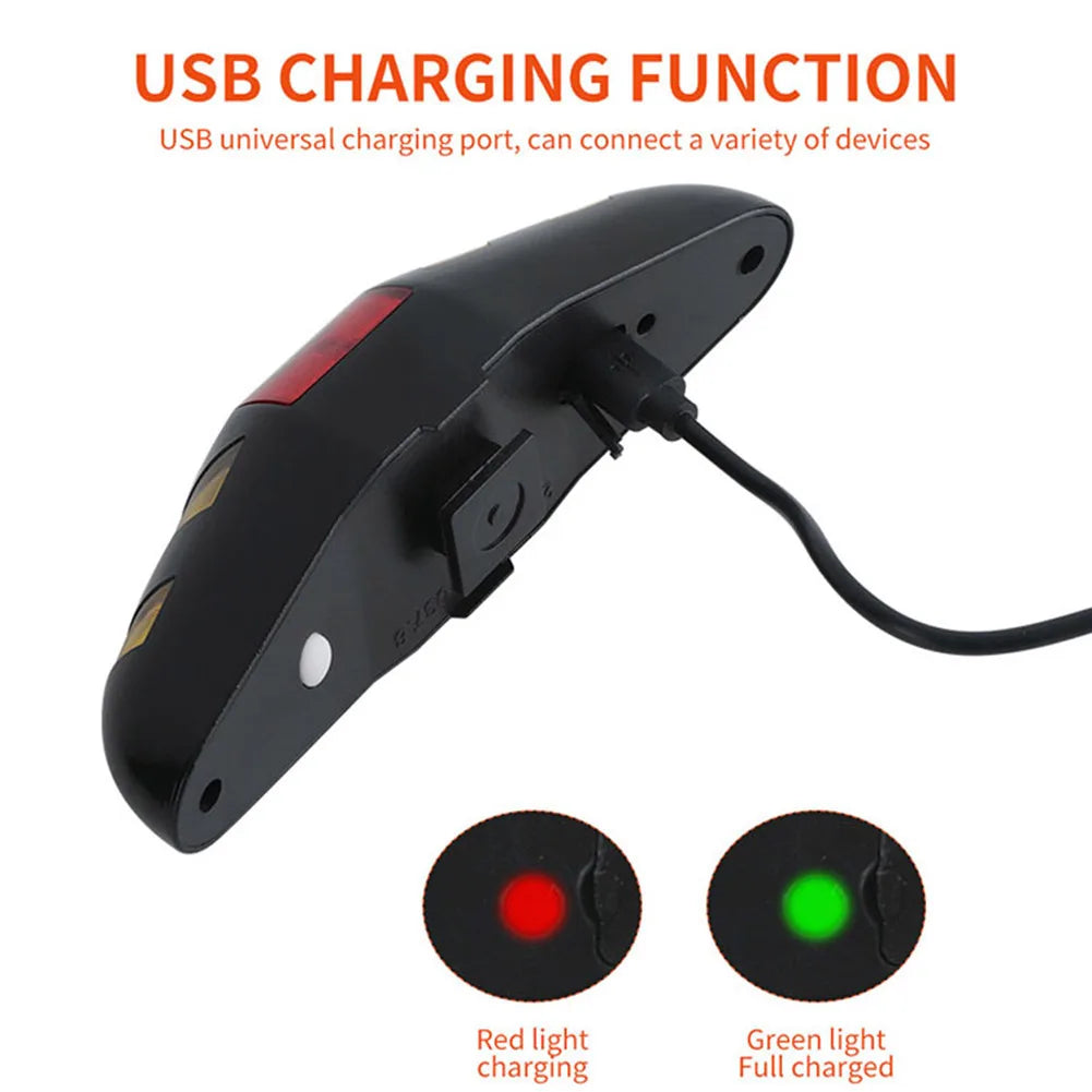 Bike Rear Lamp Smart Bike Wireless Remote Turn Signal Lights Bicycle LED Taillight Easily Installation Personal Bicycle Parts