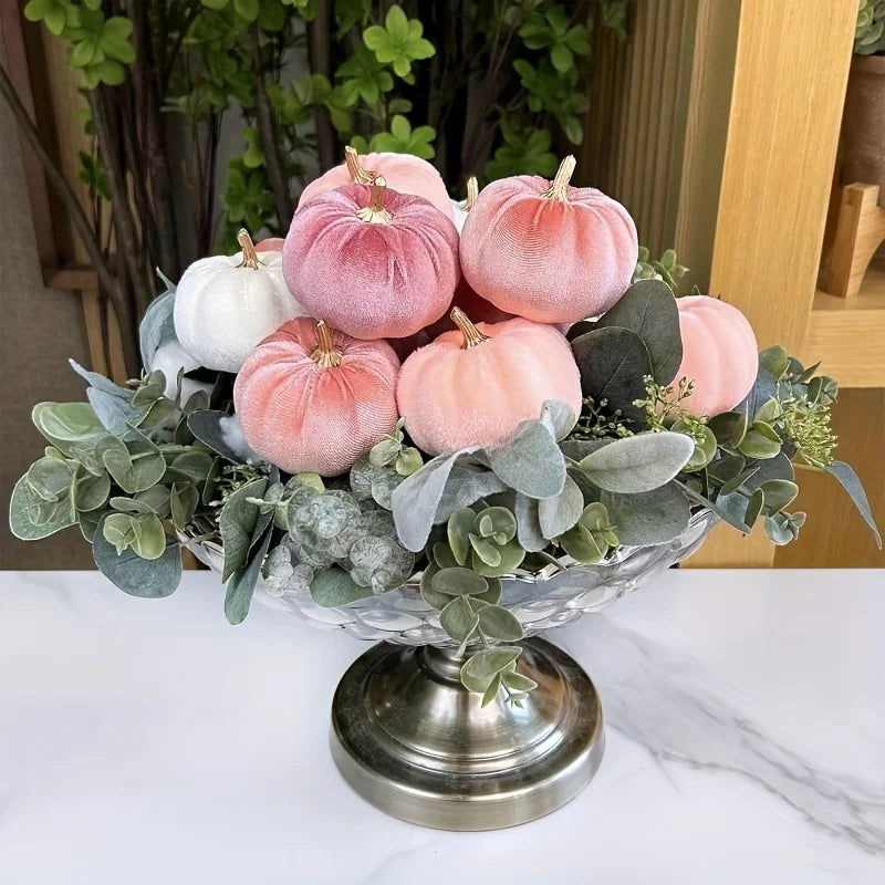 Autumn Harvest Halloween Thanksgiving 12- Pumpkin Decorations,