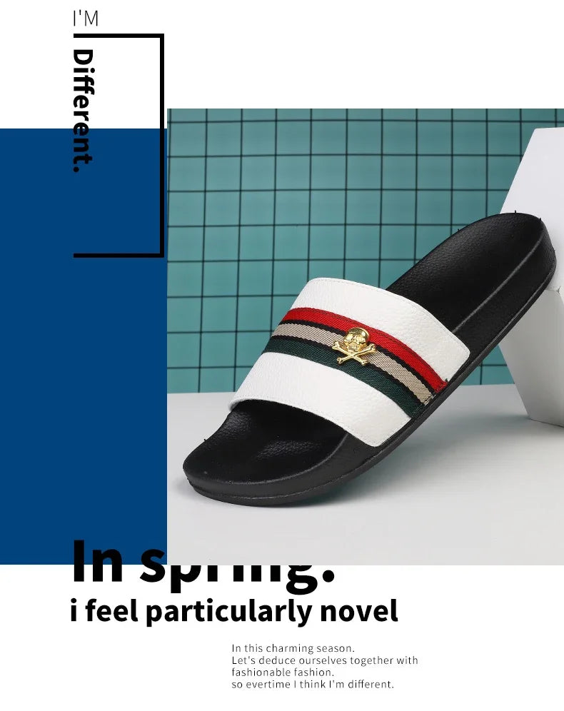 Fashion Brand Slippers for Men