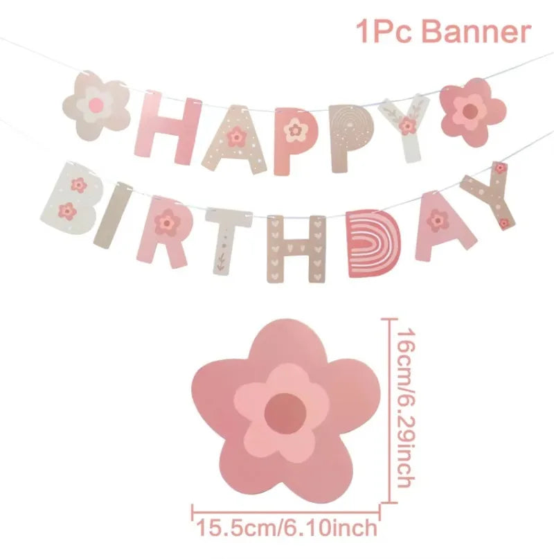 1st Birthday Banner Burlap ONE Garland Boys Girls