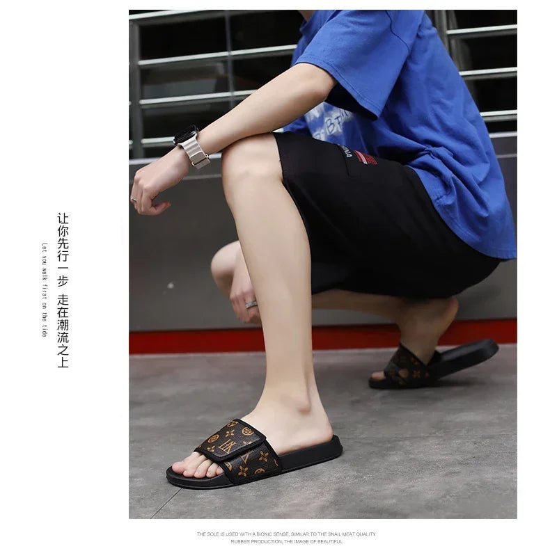 Slides Shoes for Men 2024 Slippers House Man Comfortable