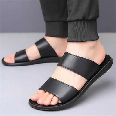 New Beach Slippers for Men Non Slip Flat Sandals