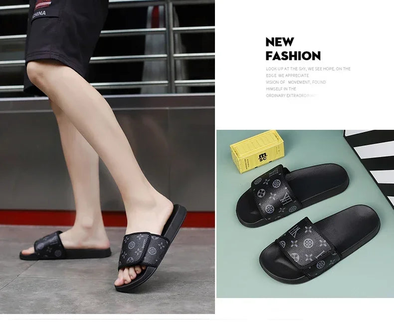 Slides Shoes for Men 2024 Slippers House Man Comfortable