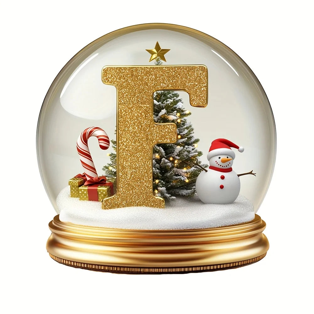 Christmas Tree Decorations Mixed Letter