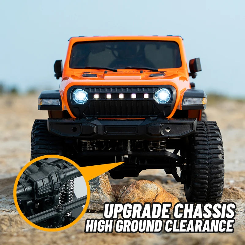 1:18 RC Car C8801 RC Model Simulation Jeep 2.4G Full Scale Off-Road Crawler Climbing Remote Control Car Toy Gift For Boys