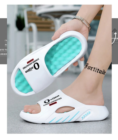 Massage Slippers Slides Indoor Outdoor Sandals