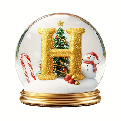 Christmas Tree Decorations Mixed Letter