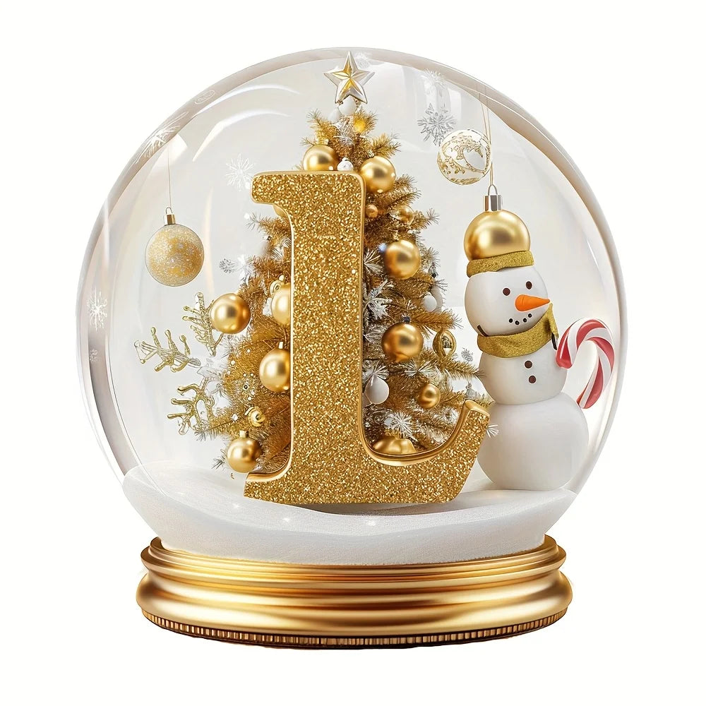 Christmas Tree Decorations Mixed Letter