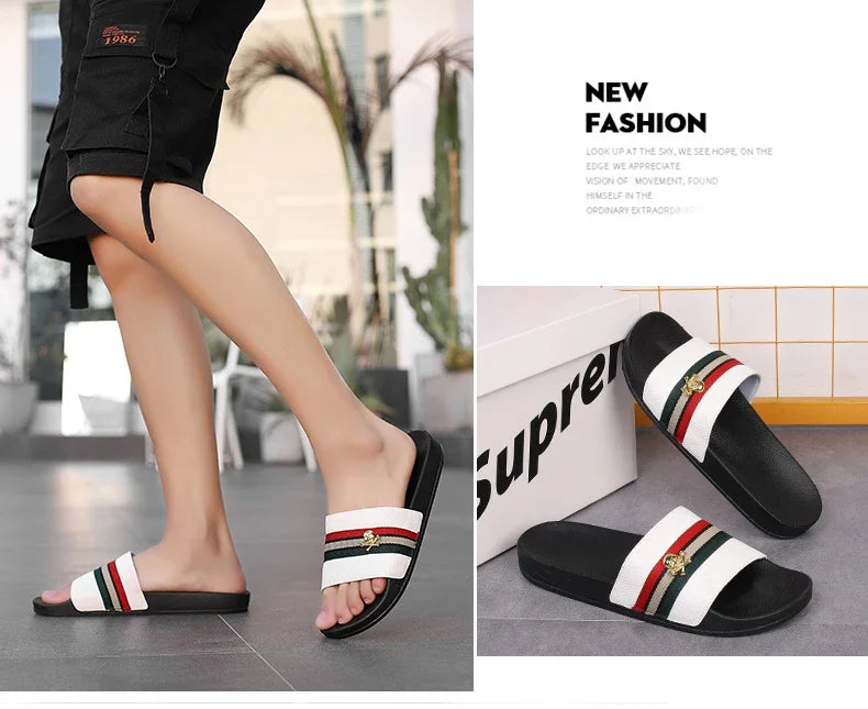 Fashion Brand Slippers for Men