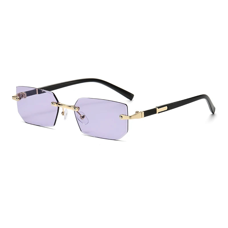 Trendy Rimless Sunglasses for Men