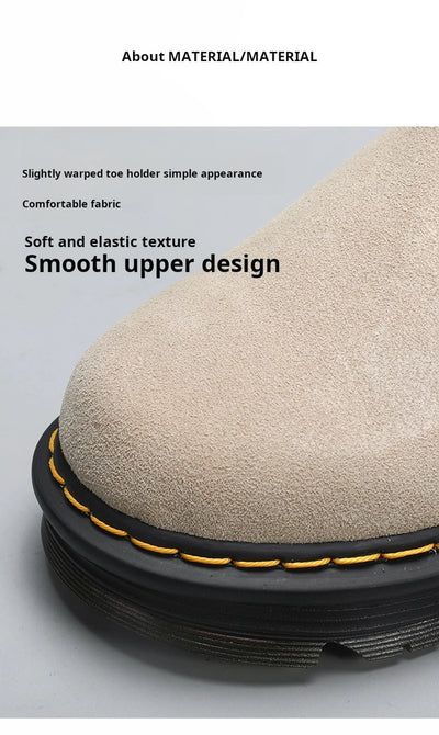 Big Leather Casual Slippers Summer Half Slipper, Non Slip