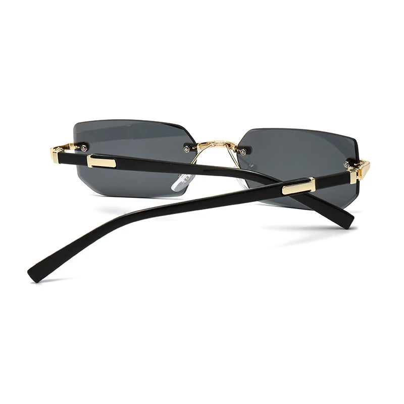 Trendy Rimless Sunglasses for Men