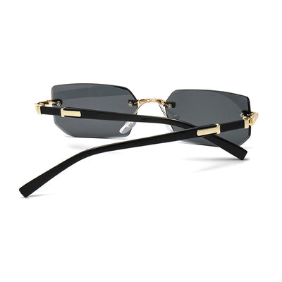 Trendy Rimless Sunglasses for Men