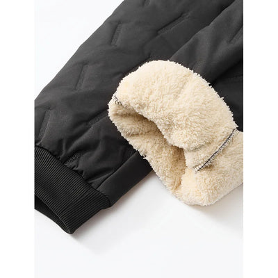 Men's Casual Trousers Plush Velvet Thickened Winter Thermal