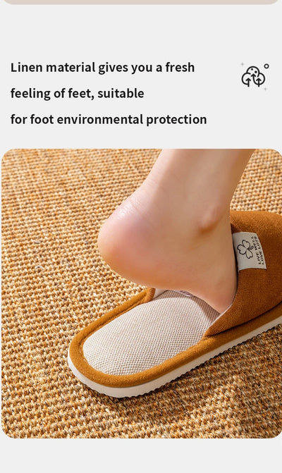 Non-Slip Soft-Soled Indoor House Slippers for Spring&Summer,