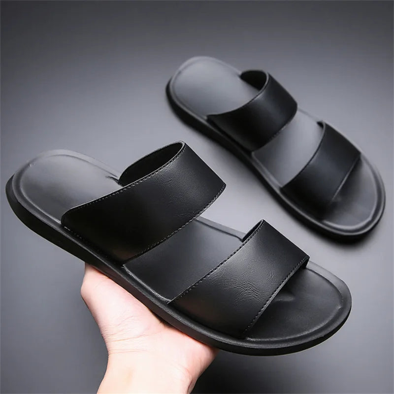 New Beach Slippers for Men Non Slip Flat Sandals