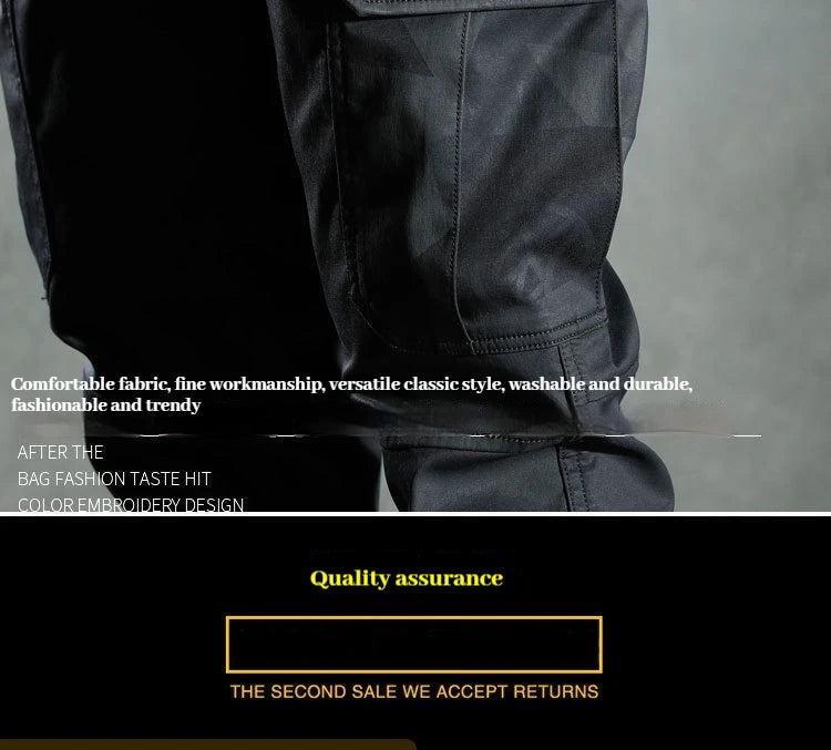 Men's Joggers Trousers Cargo Trousers Man Work Overalls