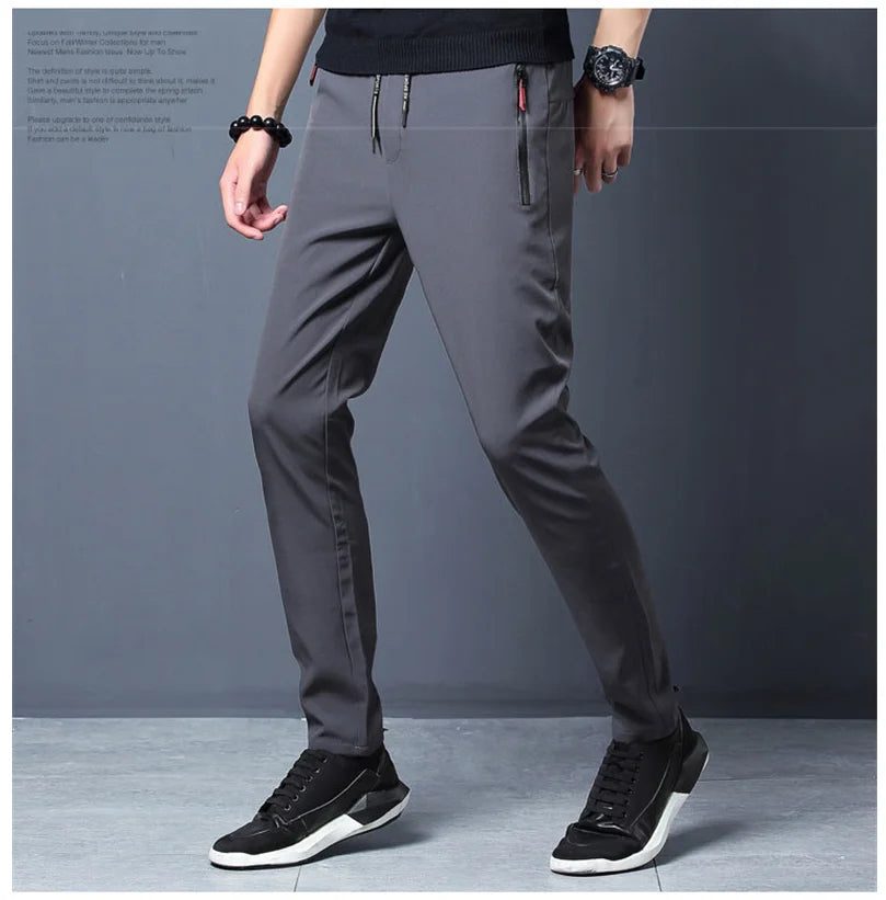 Man Pants Summer Casual Trousers