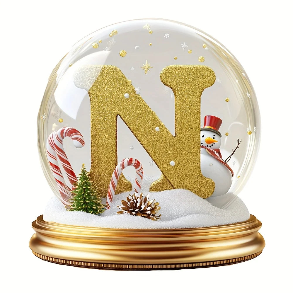 Christmas Tree Decorations Mixed Letter