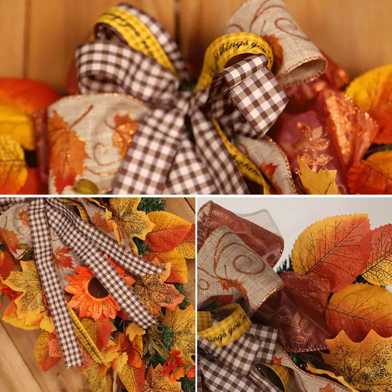 Thanksgiving Front Door Decorations