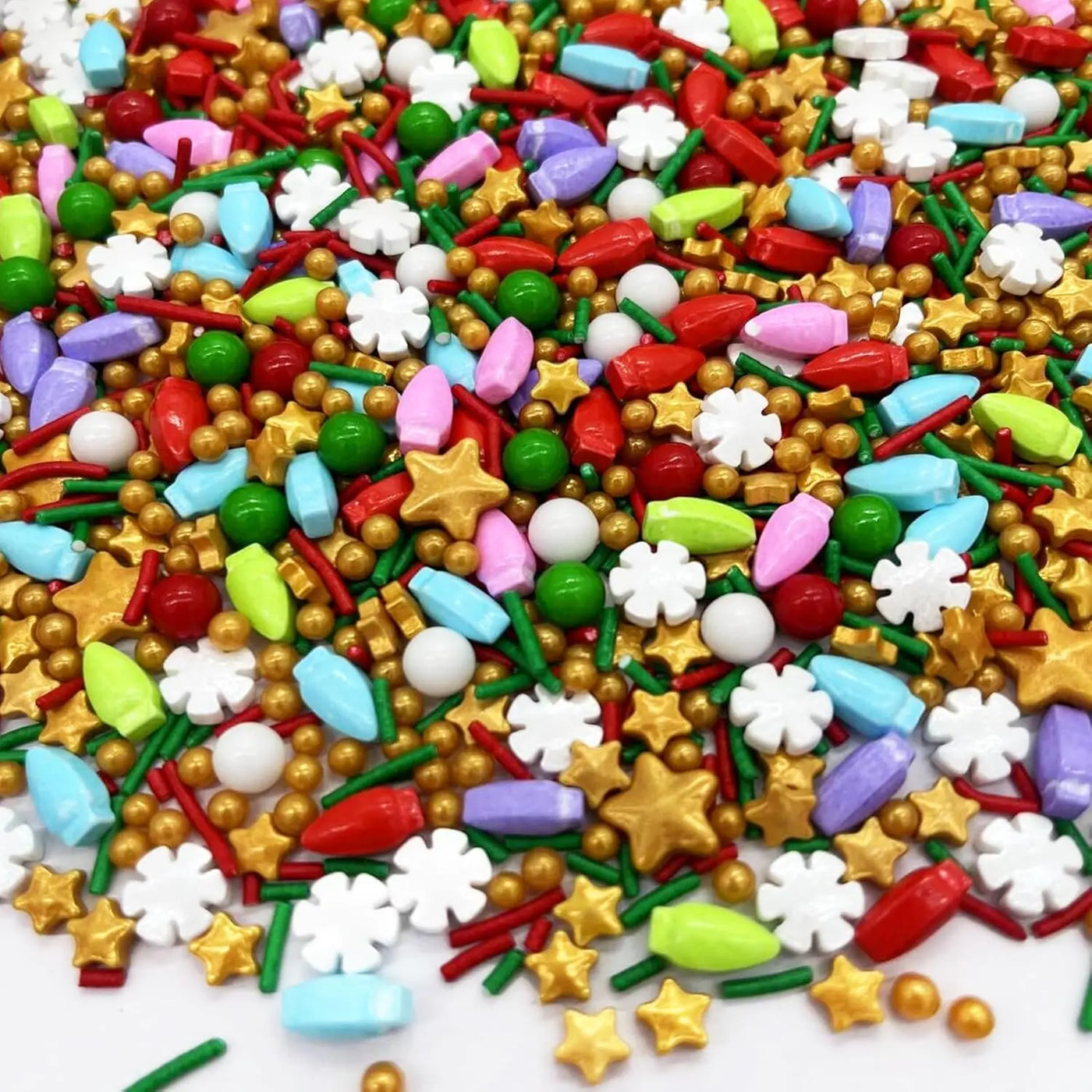 Christmas Sprinkles Mix Christmas Tree Santa Claus