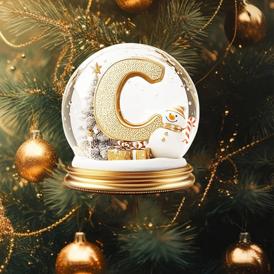 Christmas Tree Decorations Mixed Letter