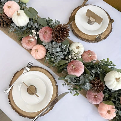 Autumn Harvest Halloween Thanksgiving 12- Pumpkin Decorations,