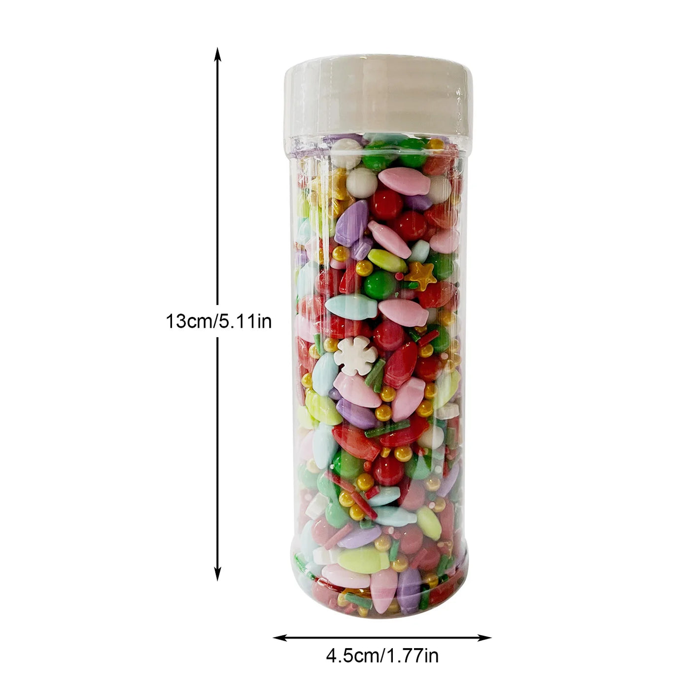 Christmas Sprinkles Mix Christmas Tree Santa Claus