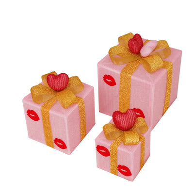 Christmas Decoration 3pcs Transparent Plastic Christmas