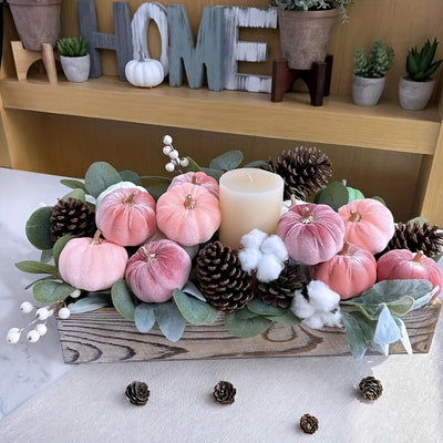 Autumn Harvest Halloween Thanksgiving 12- Pumpkin Decorations,