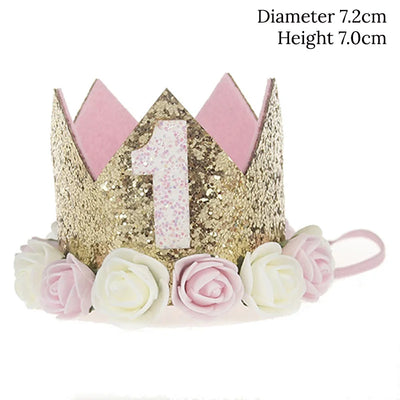 Baby Birthday Decoration Girl 1 2 3 Years