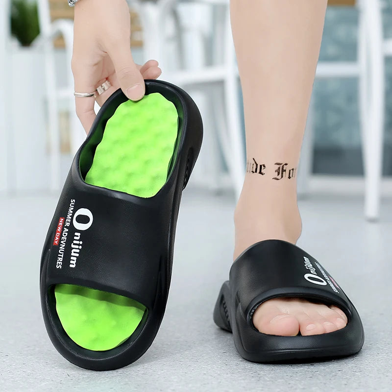 Massage Slippers Slides Indoor Outdoor Sandals