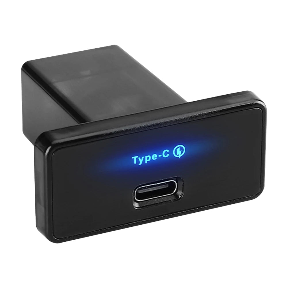 18W/30W RV USB Outlet Adapter Fast Charging Car Charger 12V-24V PD Type C/USB USB Phone Charger Adapter Panel for RV Boat Truck