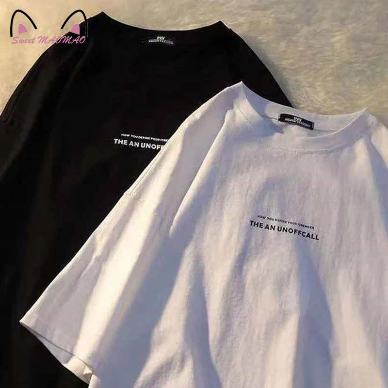 2022 New Summer O-Neck Oversized T Shirt