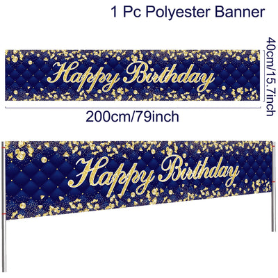 Happy Birthday Banner Birthday Party Decoration Kids Boys Girl