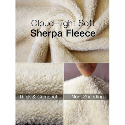 Men's Casual Trousers Plush Velvet Thickened Winter Thermal