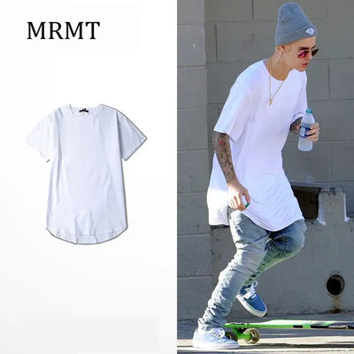 MRMT High Street Mens T Shirt displayed with a model skateboarding in casual attire.