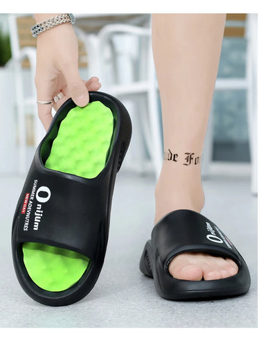 Massage Slippers Slides Indoor Outdoor Sandals
