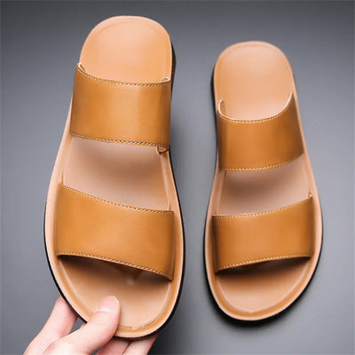 New Beach Slippers for Men Non Slip Flat Sandals
