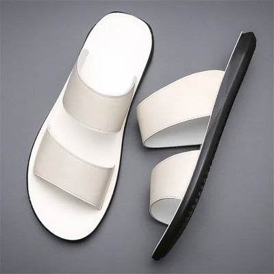 New Beach Slippers for Men Non Slip Flat Sandals