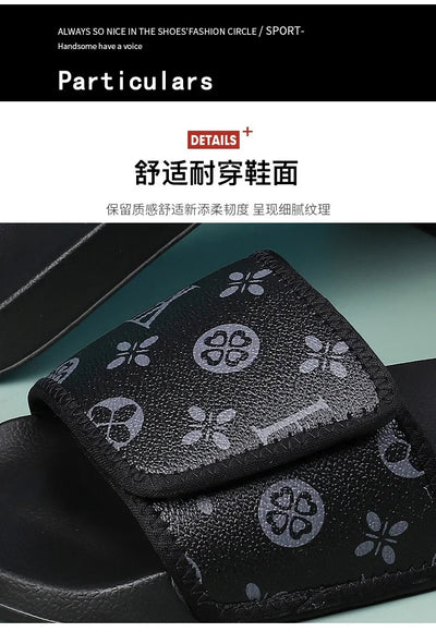 Slides Shoes for Men 2024 Slippers House Man Comfortable