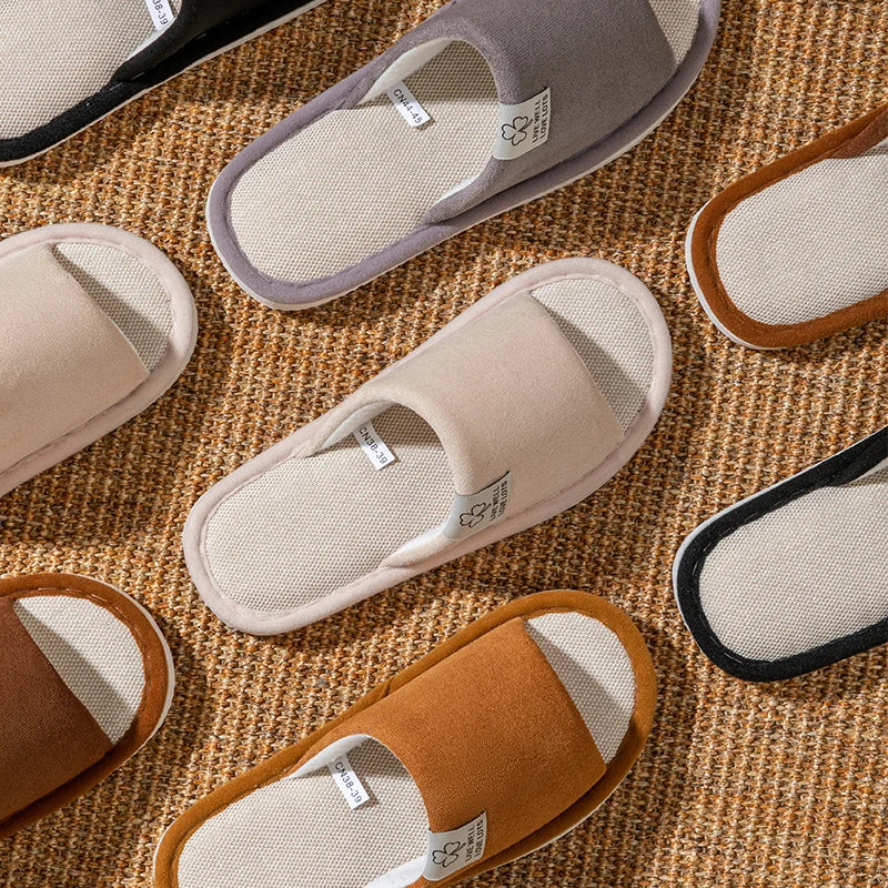 Non-Slip Soft-Soled Indoor House Slippers for Spring&Summer,