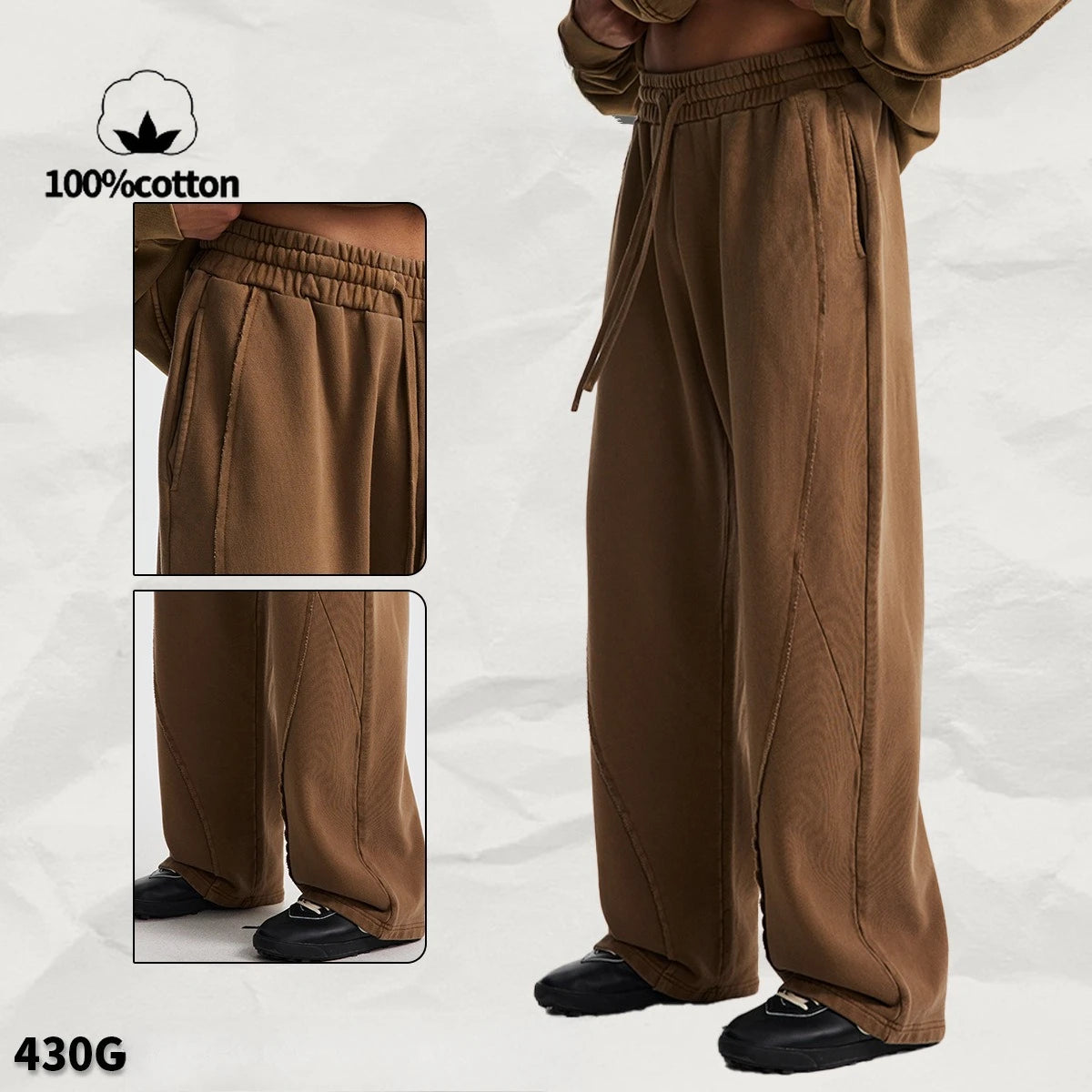 2025 Arrival with Frayed Hem, Distressed & Washed Effect Unisex