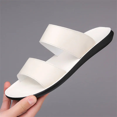 New Beach Slippers for Men Non Slip Flat Sandals