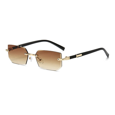 Trendy Rimless Sunglasses for Men